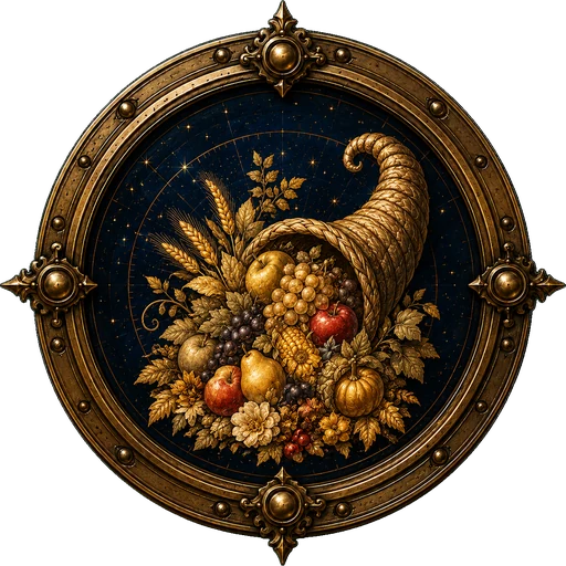 Abundance medallion