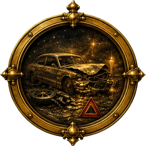 Accident medallion