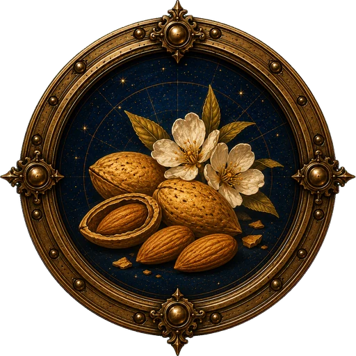 Almonds medallion