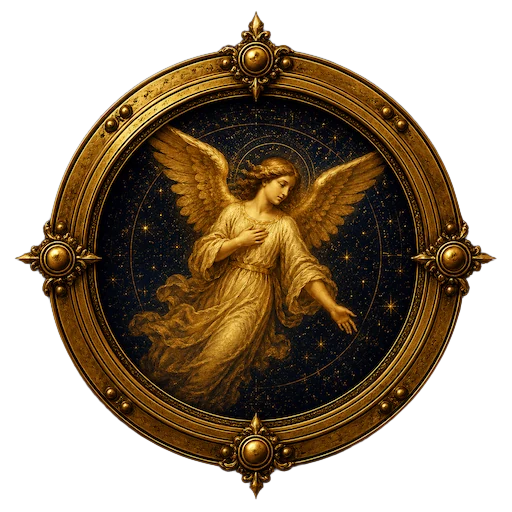 Angels medallion