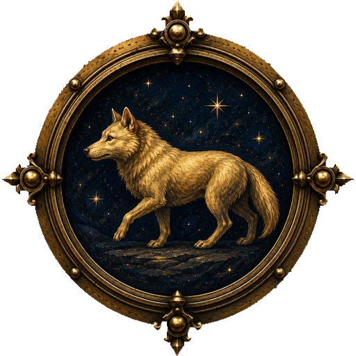 Animal medallion