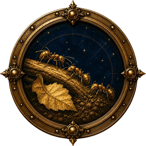 Ants medallion