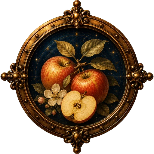 Apples medallion