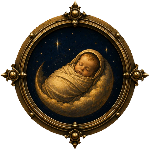 Baby medallion