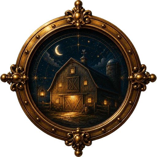 Barn medallion