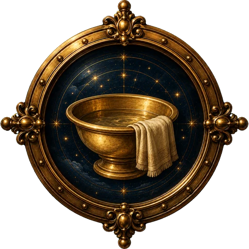 Basin medallion