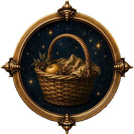 Basket medallion