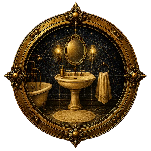 Bathroom medallion