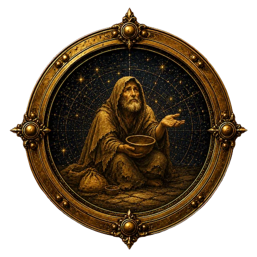 Beggar medallion