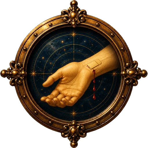 Bleeding medallion