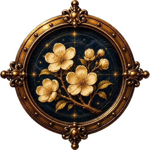 Blossoms medallion