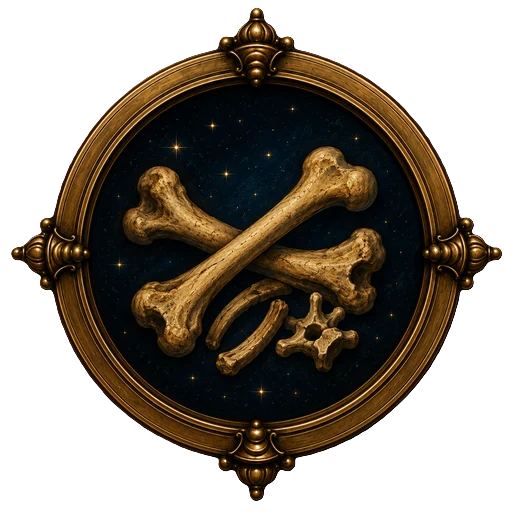 Bones medallion