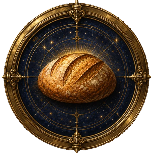 Bread medallion