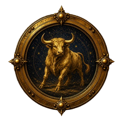 Bull medallion