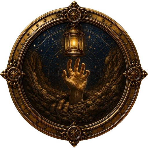 Buried Alive medallion