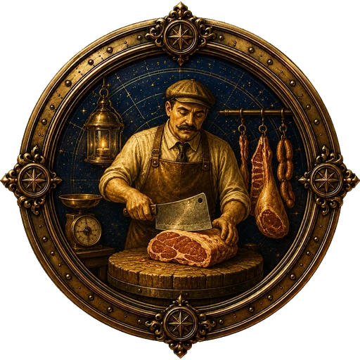 Butcher medallion