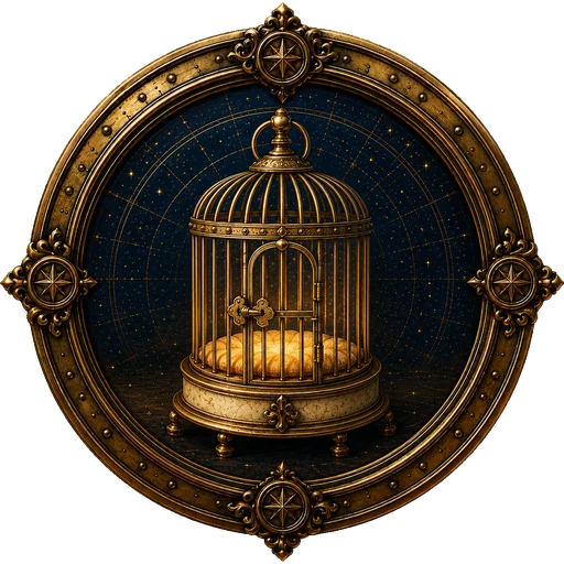 Cage medallion