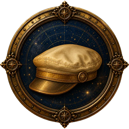Cap medallion
