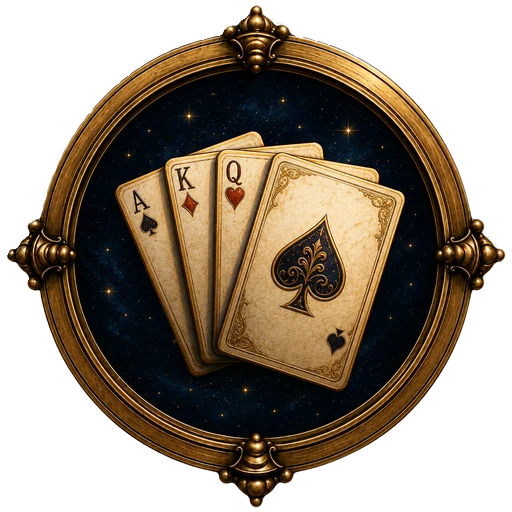 Cards medallion