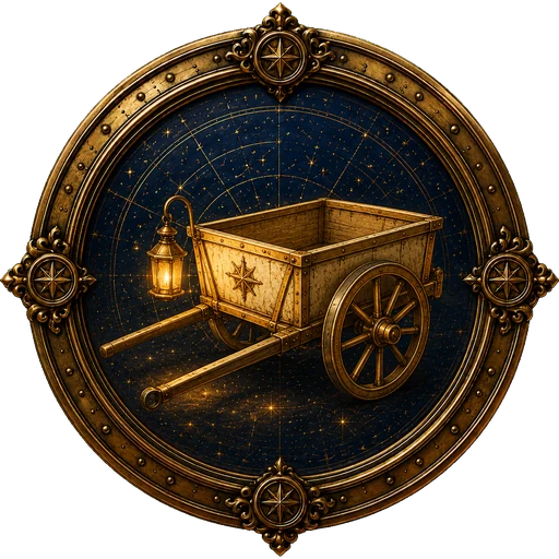 Cart medallion
