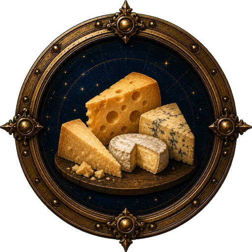 Cheese medallion