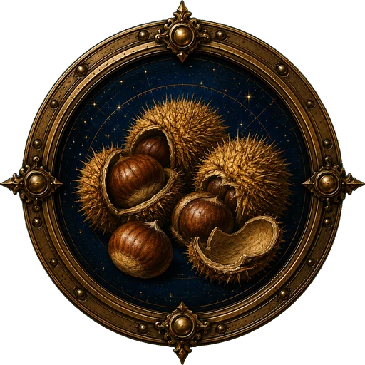 Chestnuts medallion