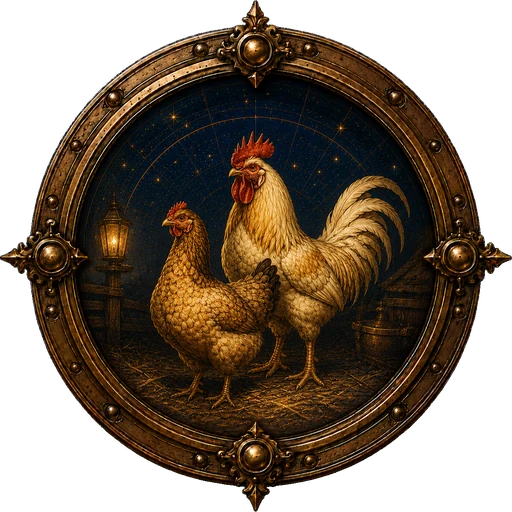 Chickens medallion
