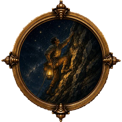 Climbing medallion