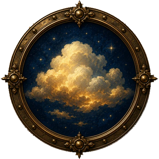 Cloud medallion
