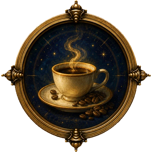 Coffee medallion