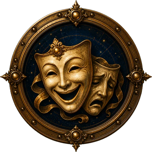 Comedy medallion