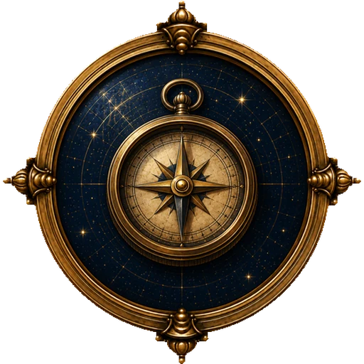 Compass medallion