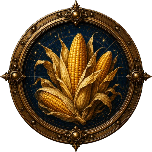 Corn medallion