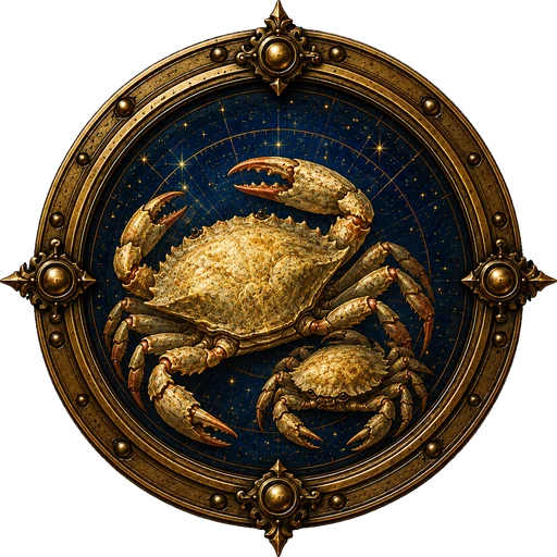 Crabs medallion