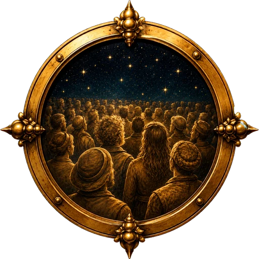 Crowd medallion