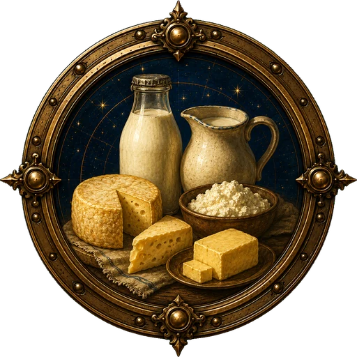 Dairy medallion
