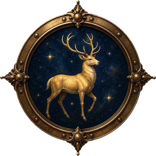 Deer medallion