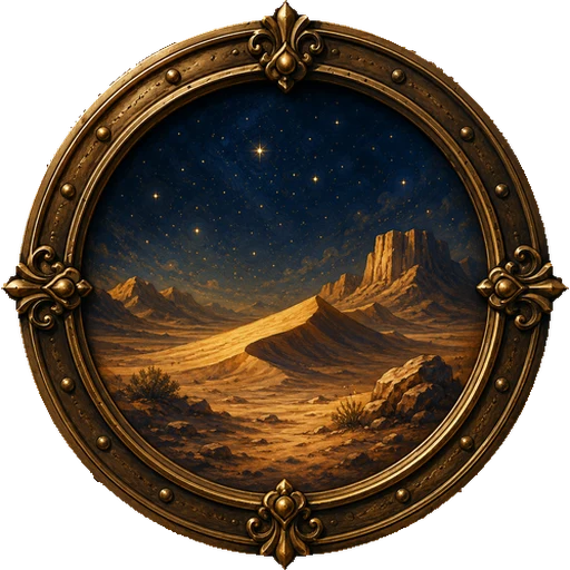 Desert medallion