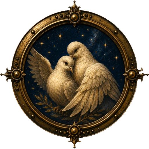 Doves medallion