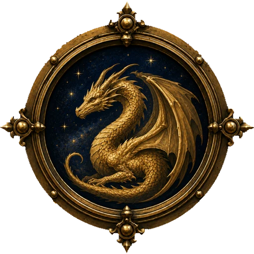 Dragon medallion