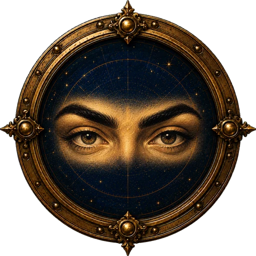 Eyebrows medallion