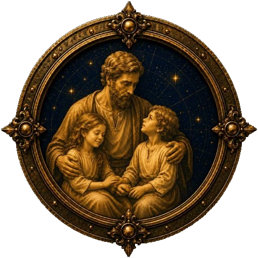 Father medallion