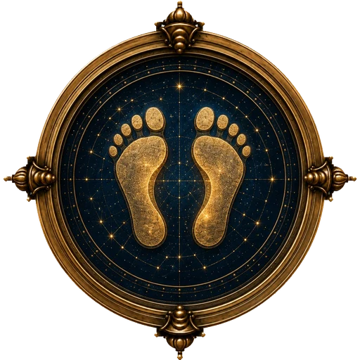 Feet medallion