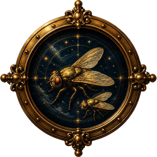 Flies medallion