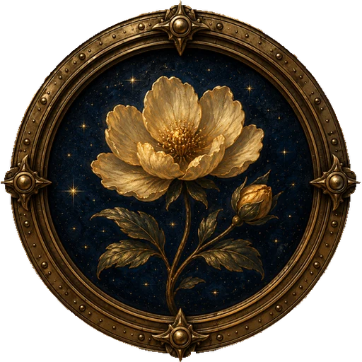 Flower medallion