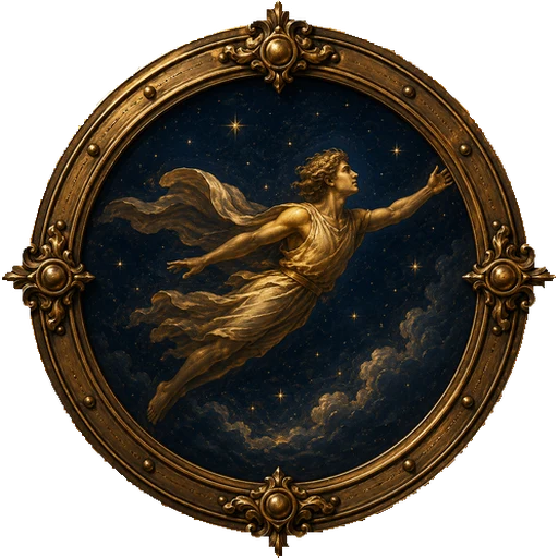 Flying medallion