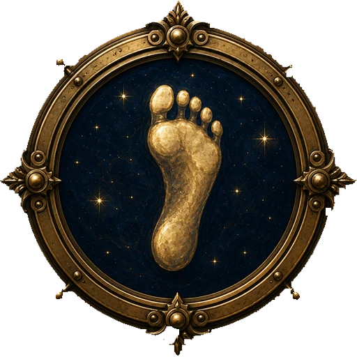 Foot medallion