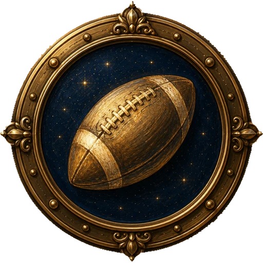 Football medallion
