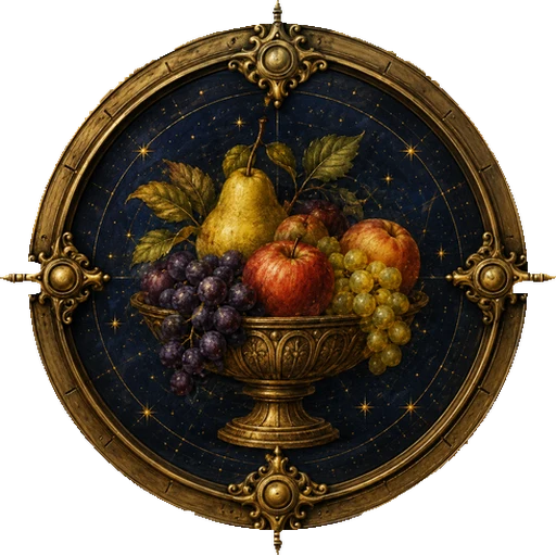 Fruit medallion