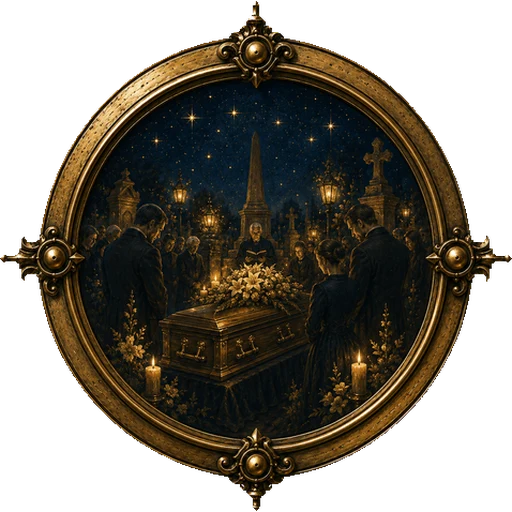 Funeral medallion